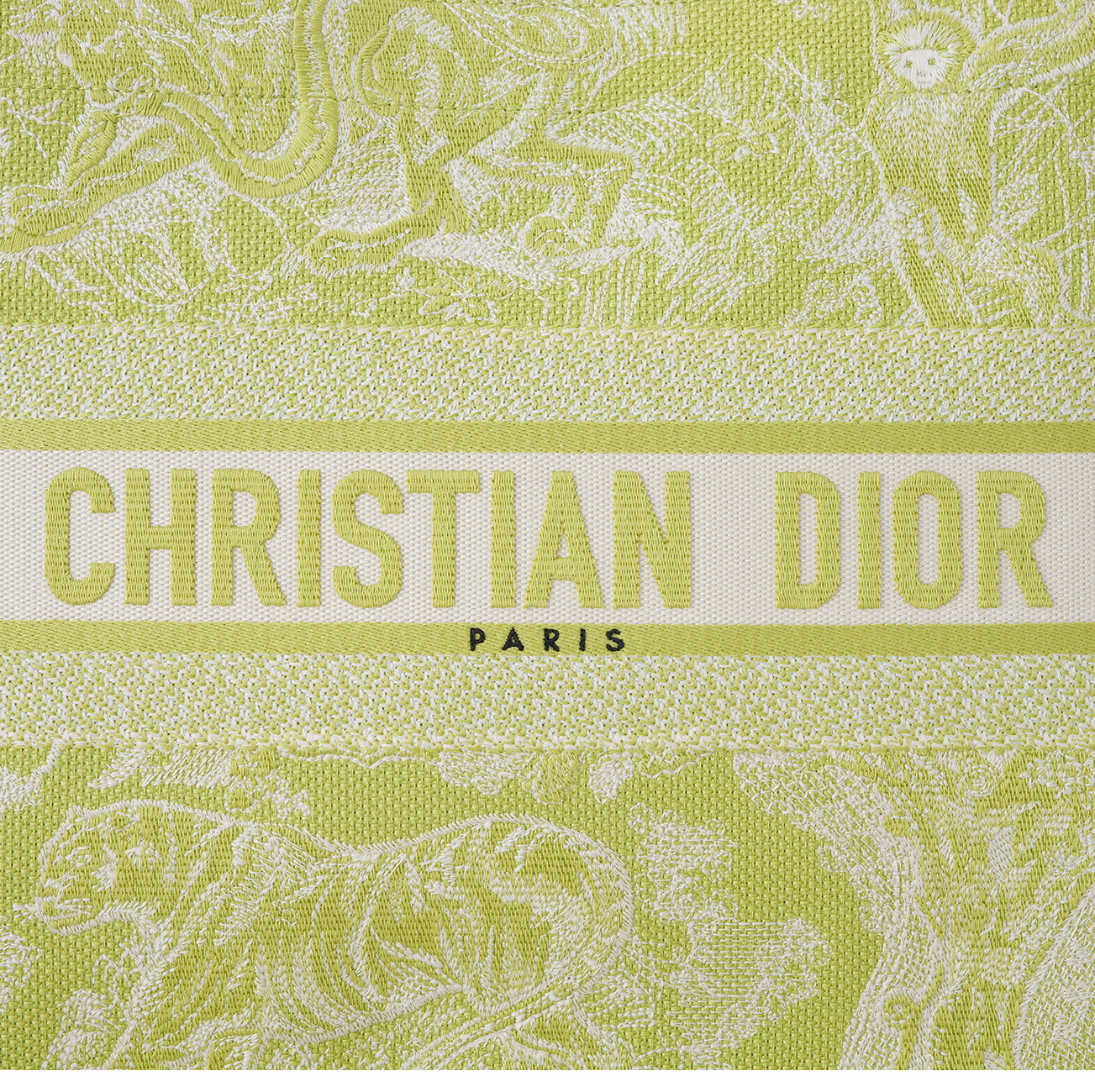CHRISTIAN DIOR(USED)디올 뜨왈드 주이 북토트 미듐